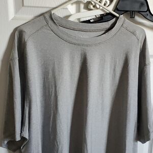 Light Gray Men's Short Sleeve Tee